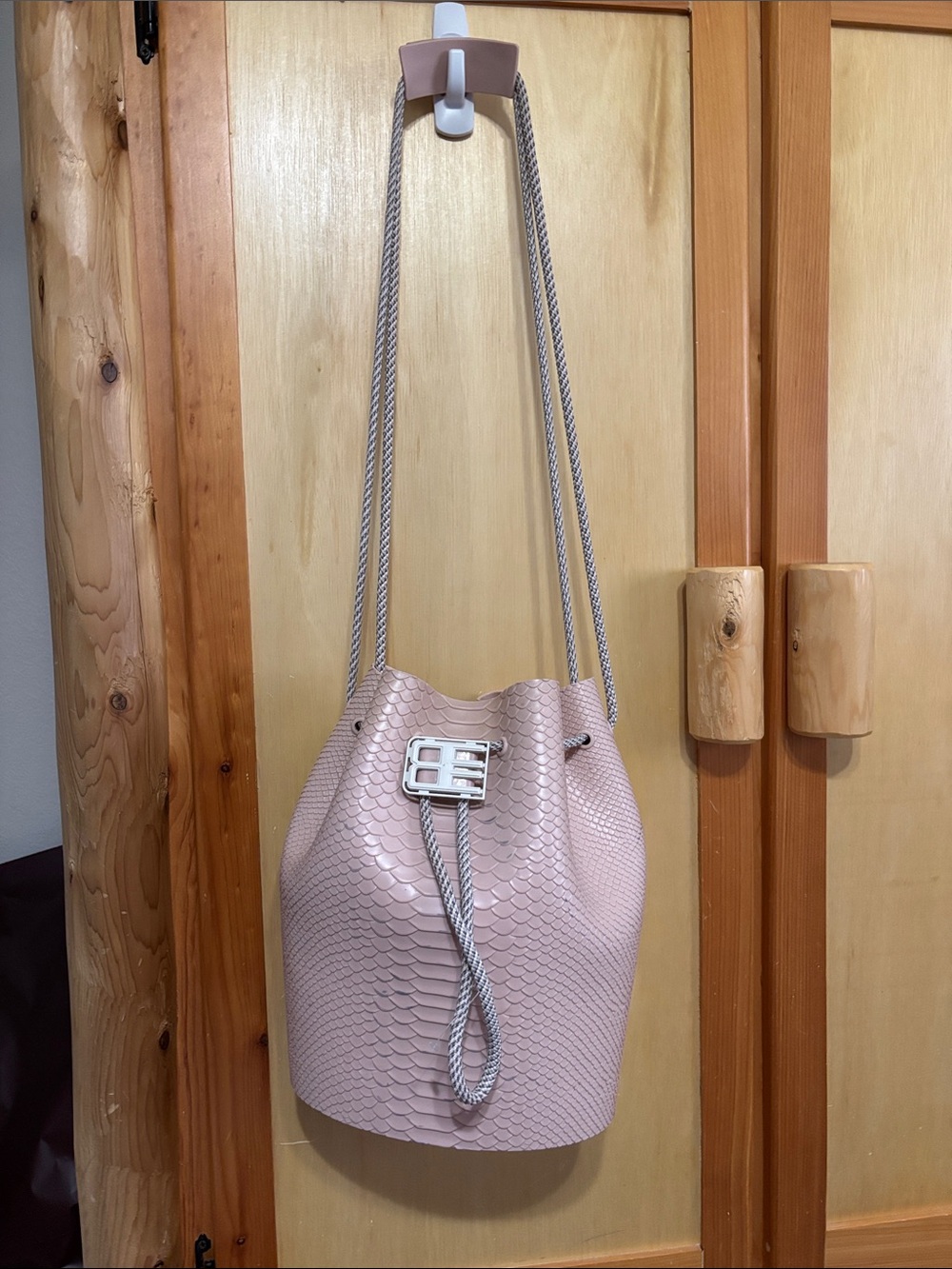 Melissa Baja East Large Rubber Drawstring  Bag